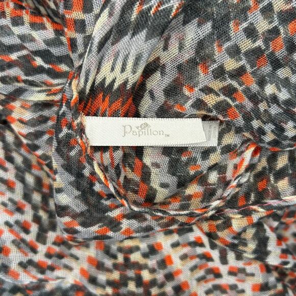 Papillon Womens Multicolor Infinity Scarf Wraps Shawl Stole Soft Scarves - Picture 7 of 11